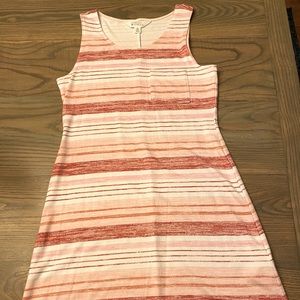 Pink striped dress size XS